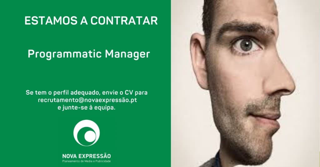 Estamos a contratar · Programmatic Manager