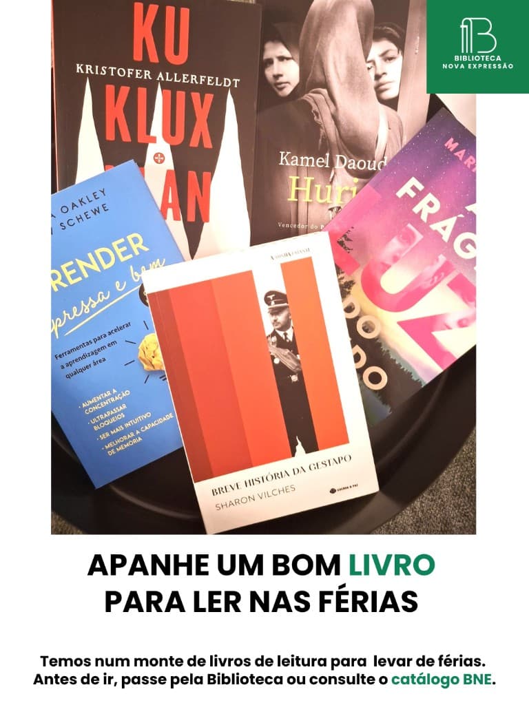 Apanhe um bom livro para ler nas férias